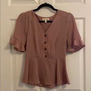 Blush Pink Blouse